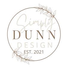 Logo for 'Simply Dunn Design' with_established_in_2021_text